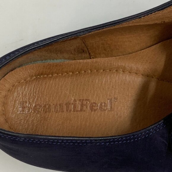 Beautifeel Women's Mary‎ Jane Suede Thick Strap And Buckle Heel Shoe Size 8/41 - Picture 13 of 15